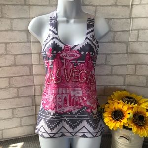3/$20 Las Vegas Tank Top Size S